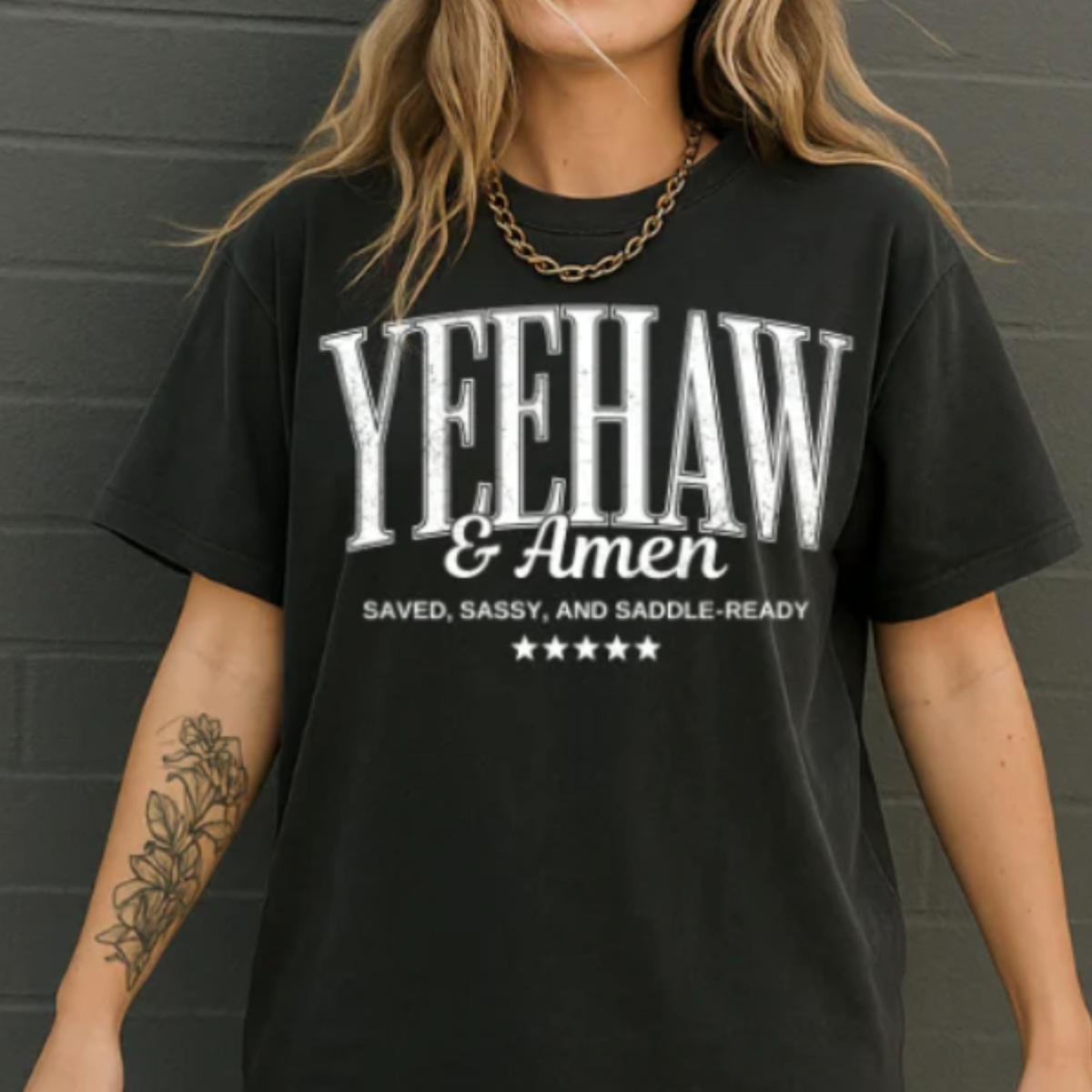 Yeehaw and Amen Sassy